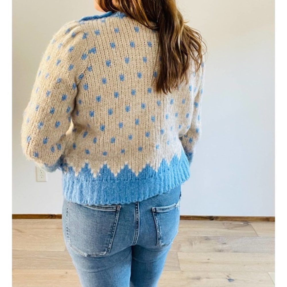 LoveShackFancy Rosie Alpaca Sweater, size Small - Picture 3 of 14